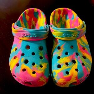 Crocs child like new condition unisex